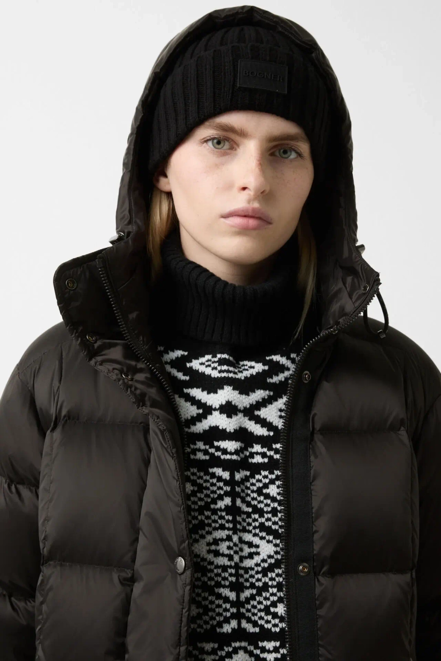 Пальто BOGNER FANJA-D3 в черном цвете