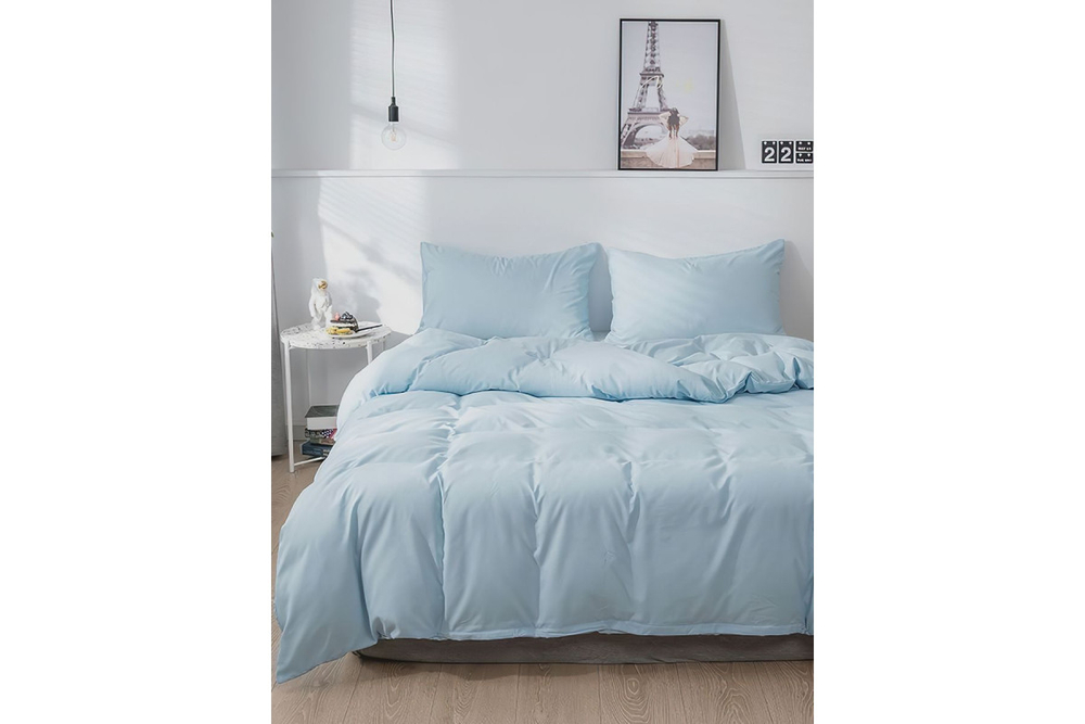 Постельное белье GoodNight Essential 2 сп. голубой