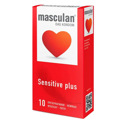 Чувствительные презервативы Masculan Sensitive Plus (10 шт)