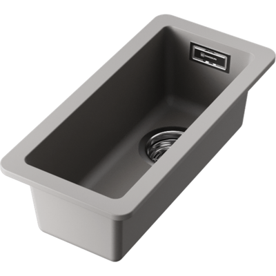 Мойка кухонная Omoikiri Kata 20-U-GR Artgranit, leningrad grey