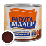 Эмаль ПФ-266 РАДУГА красно-кор.  6кг