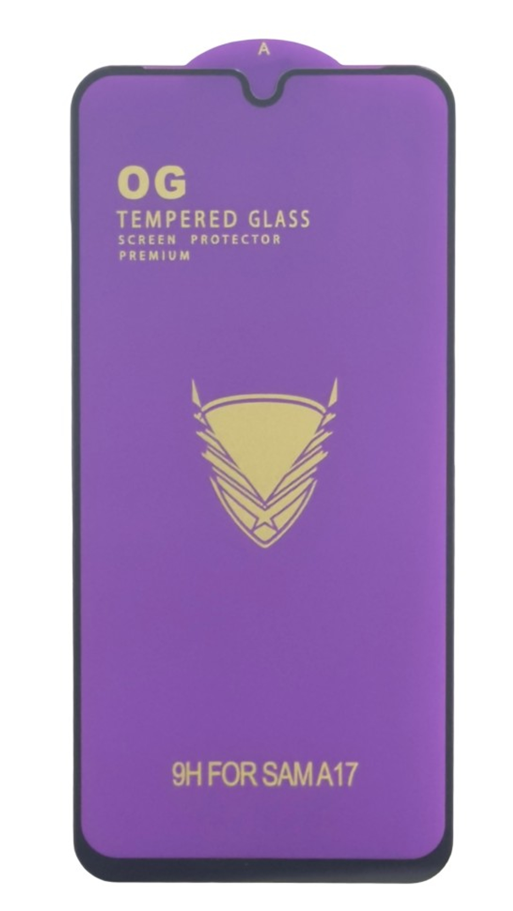 Защитное стекло для Samsung Galaxy A17 OG Purple черное
