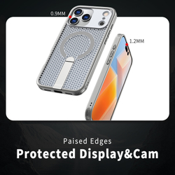 Прозрачный чехол Mesh Pro Magnetic Case для iPhone 17 Pro Max