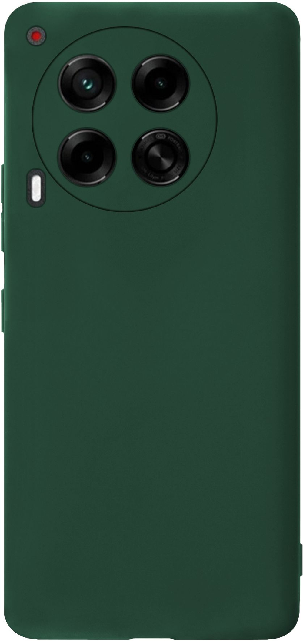 Мягкий Soft Touch чехол из силикона для TECNO CAMON 30 4G (не 5G / PRO!) с бархатной подкладкой