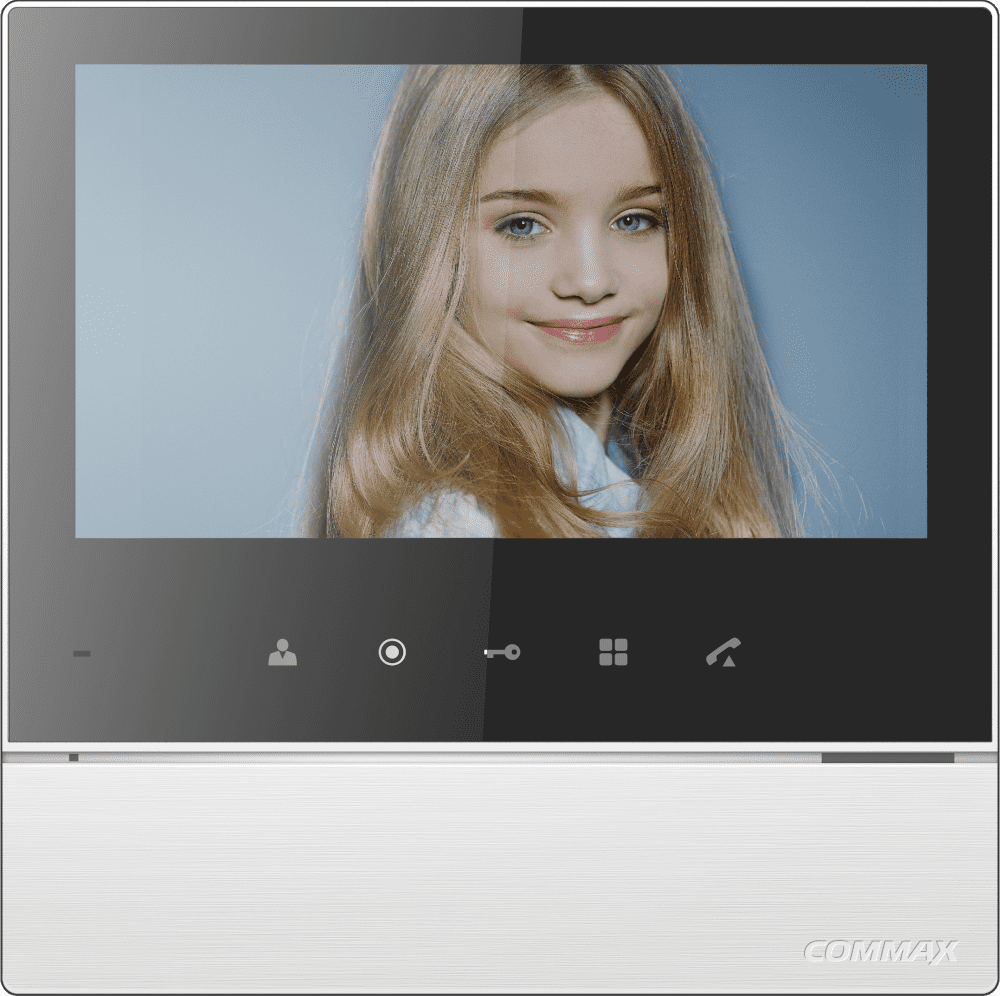 Commax CDV-70H2 white black smog СКУД