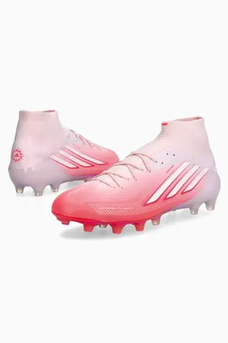 Бутсы adidas F50 Elite Sparkfusion Mid FG/AG для женщин - белый