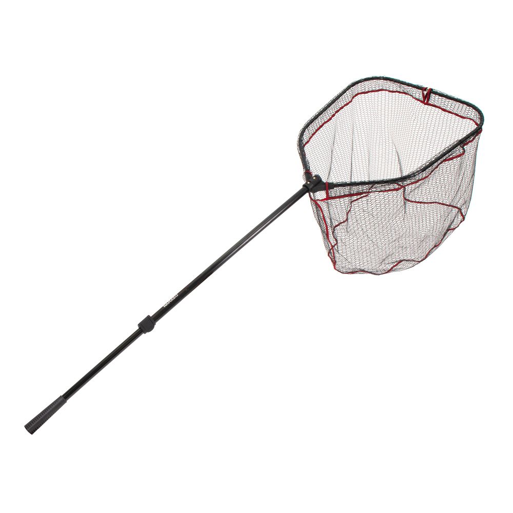 Подсачек складной телескопич. Namazu Pro NoKnot Net PVC, L-160 см, квадр.складной обод 60 см,PVC/20/