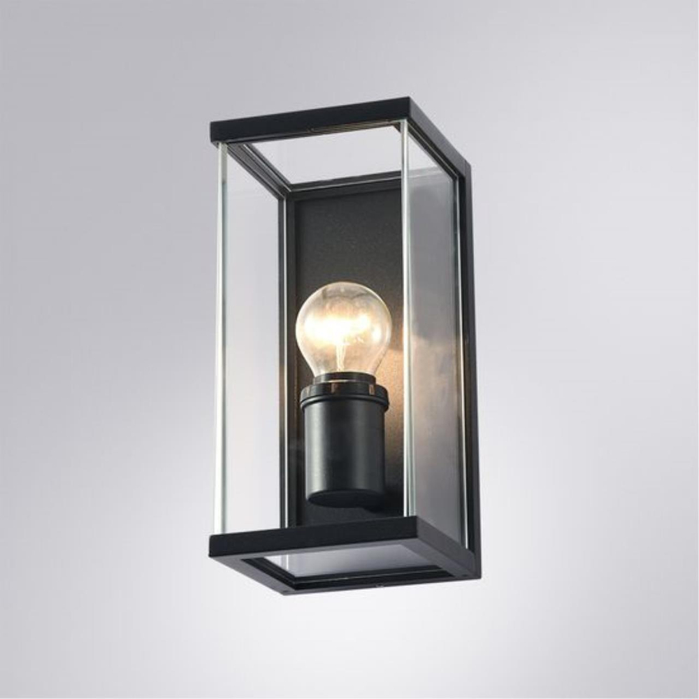 Уличный настенный светильник Arte Lamp POT A1631AL-1BK