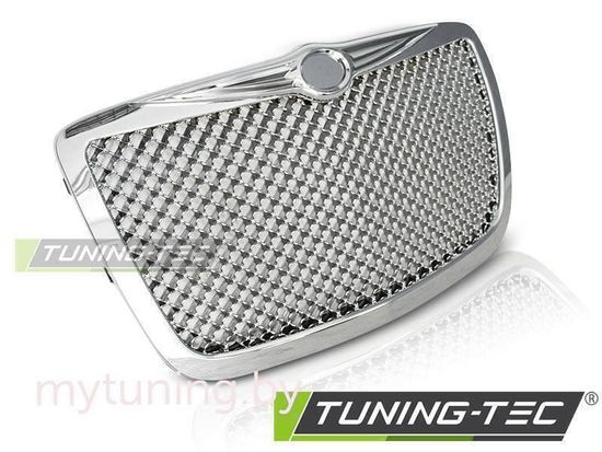 Решетка радиатора для CHRYSLER 300C (04-11) хромированная в стиле Bentley