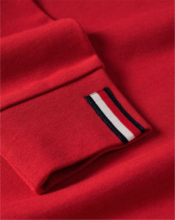 Мужская кофта теннисная Tommy Hilfiger Essential Crew - primary red