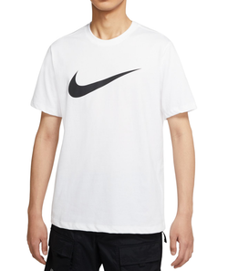 Мужская теннисная футболка Nike Sportswear Swoosh T-Shirt - белый