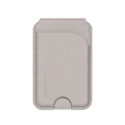Магнитная подставка картхолдер серого цвета от Dux Ducis, серия Neva Series Magnetic Wallet Stand