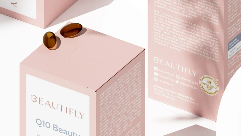 Beautifly Q10 Beauty Коэнзим Q10 Убихинол - 30 капсул