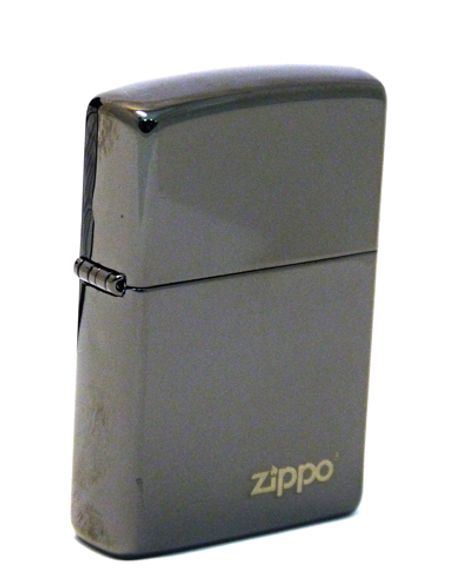 Цена наЗажигалка ZIPPO ZL Ebony, латунь с никеле-хромовым покрытием, черный, глянцевая, 36х56х12 мм