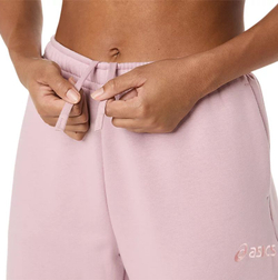Женские теннисные брюки Asics Logo Fleece — morganite