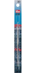 Крючок для вязания сталь ⌀2.0 мм, 12.5 см, Prym Imra 175840