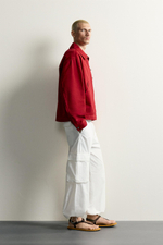 КУРТКА СВОБОДНОГО КРОЯ С МЕТАЛЛИЧЕСКИМИ ЗАСТЕЖКАМИ — ZARA · 6987/339