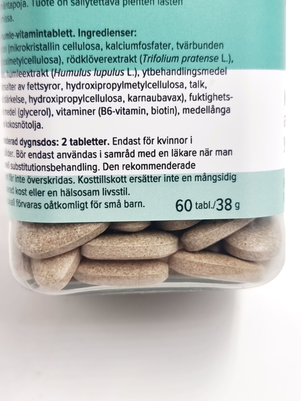 Витамины Lady Vita Menoplus с красным клевером и хмелем 60 таблеток (из Финляндии)