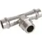 Тройник ROMMER ВПр-НР 22х3/4" нержавеющая сталь 37969