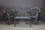Садовый комплект из искусственного ротанга Мэдисон НЬЮ (Medison NEW) Balcony set с прямоугольным столиком без подушек