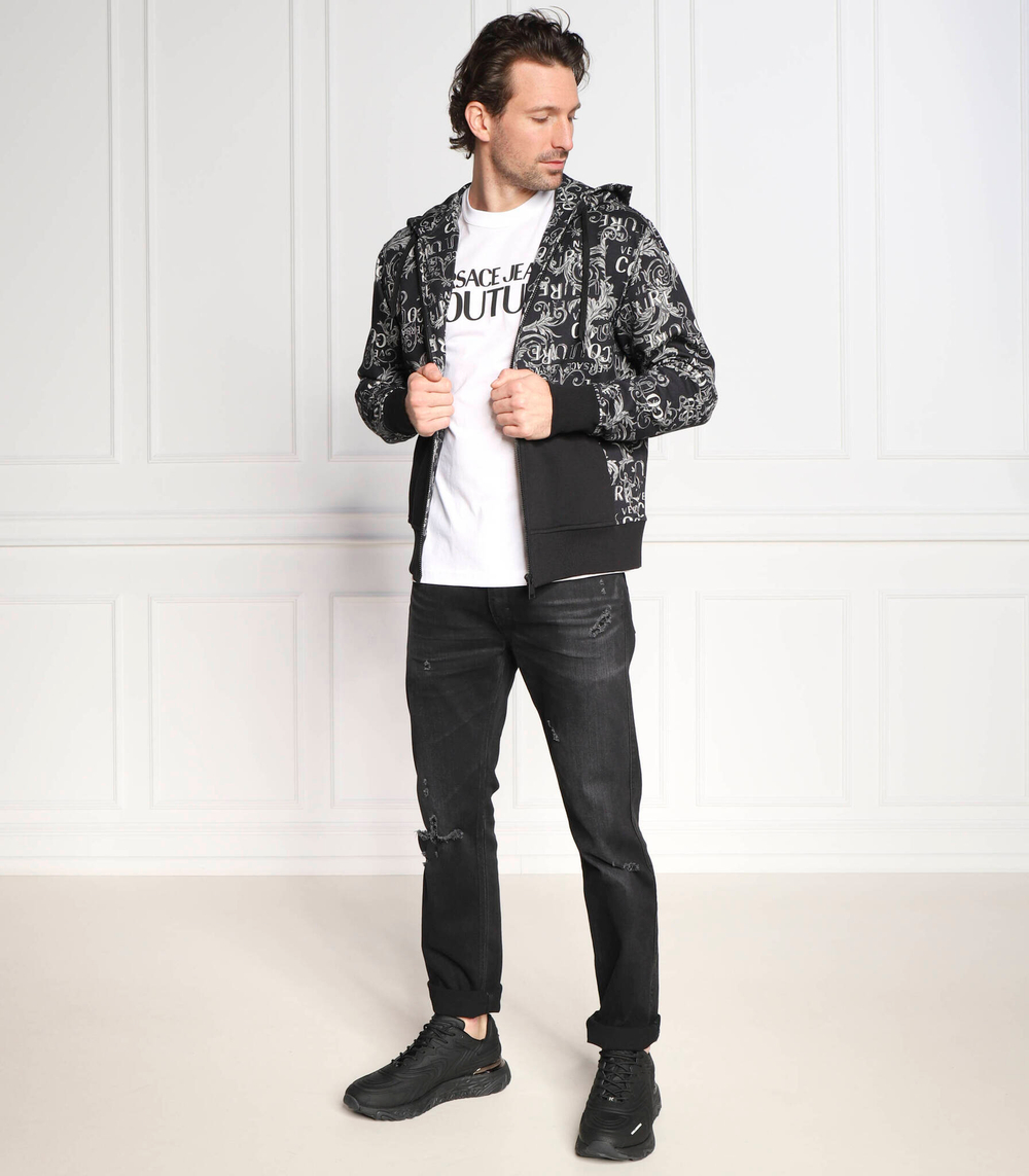 Худи Versace Jeans Couture - черный(74GAI3Z0FS063)