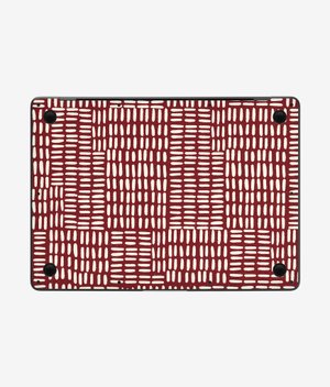 Виниловая наклейка BURGUNDY для MacBook