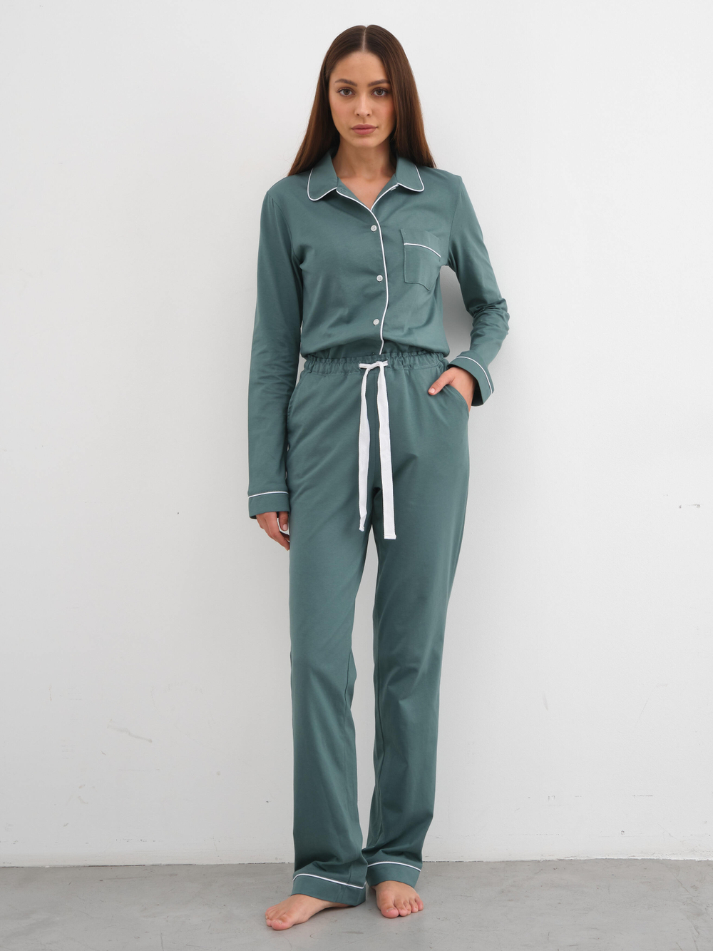 Пижама женская Ihomewear Classic Polyn