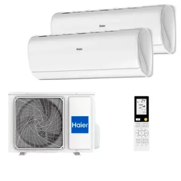 Мультисплит система на 2 комнаты Haier AS25S2SJ2FA-W + AS35S2SJ2FA-W / 2U50S2SM1FA-3