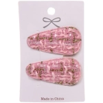 Зажимы для волос 2шт «New collection - Marina», микс 6 цветов, 6*2,5см