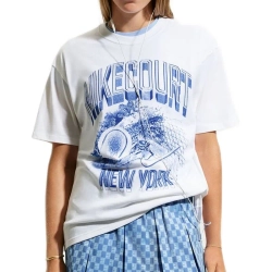 Женская теннисная футболка Nike Court Slam Short Sleeve - white
