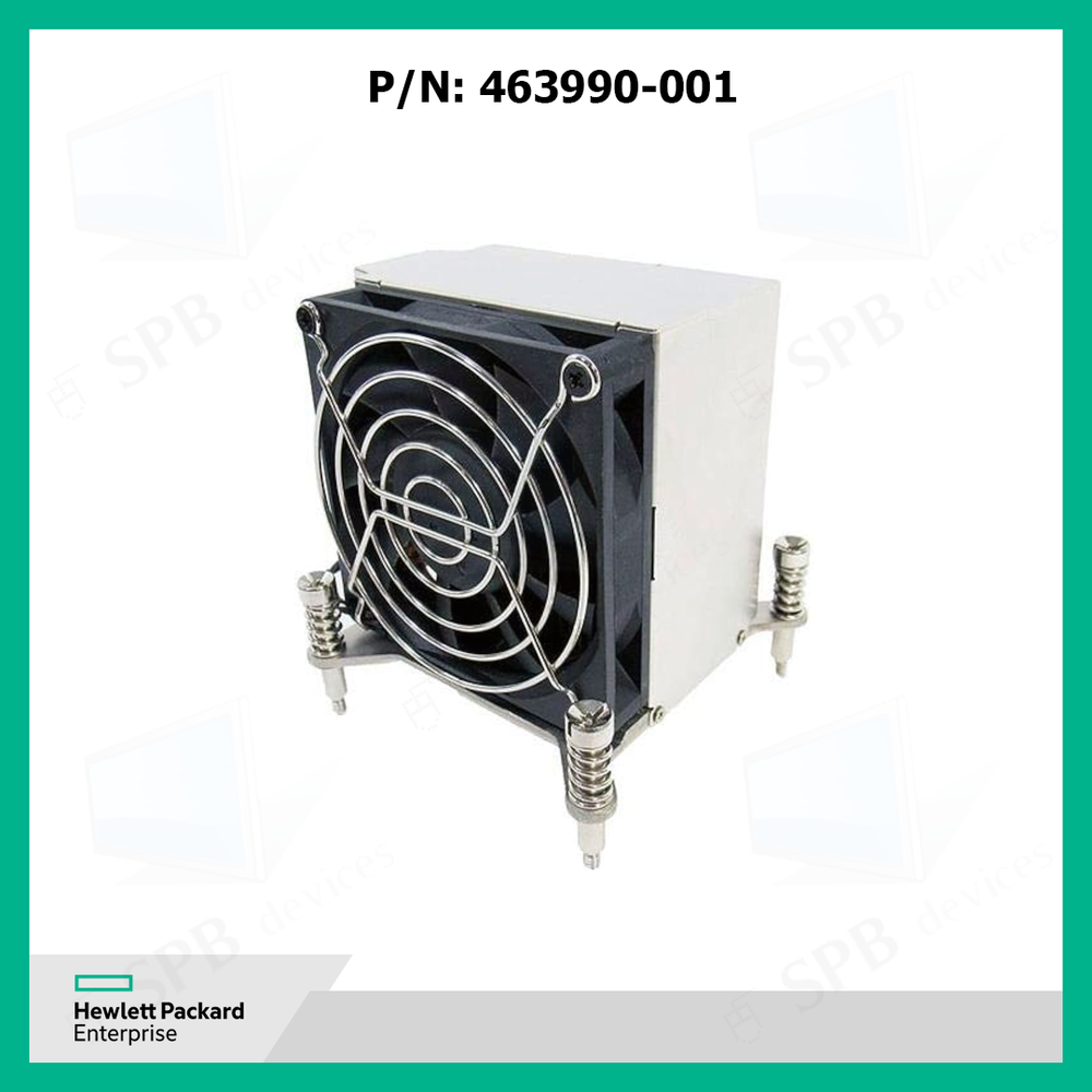 Радиатор и вентилятор Processor Heatsink & Fan Assembly HP для Workstation HP Z400 Z600 Z800 , 463990-001
