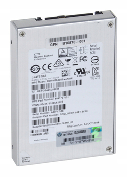 Жесткий диск HP HPE 3PAR 3,84 tb 810870-001 SanDisk SAS 3PAR DOPM3840S5xnNMR StoreServ 8000 804170-001