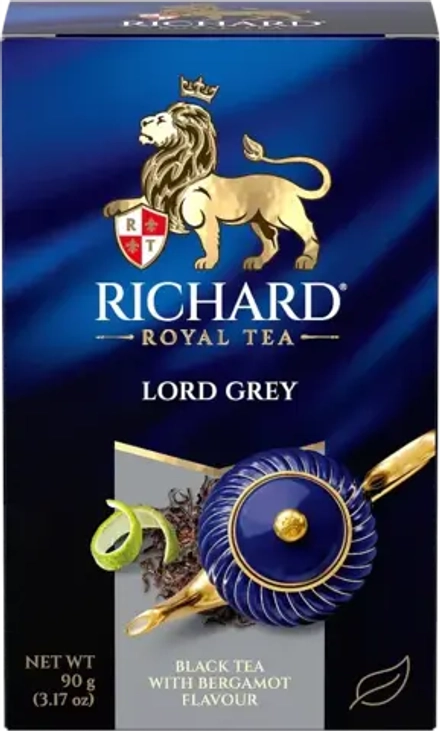 Richard Lord Grey Чёрный чай, 90г. Ричард