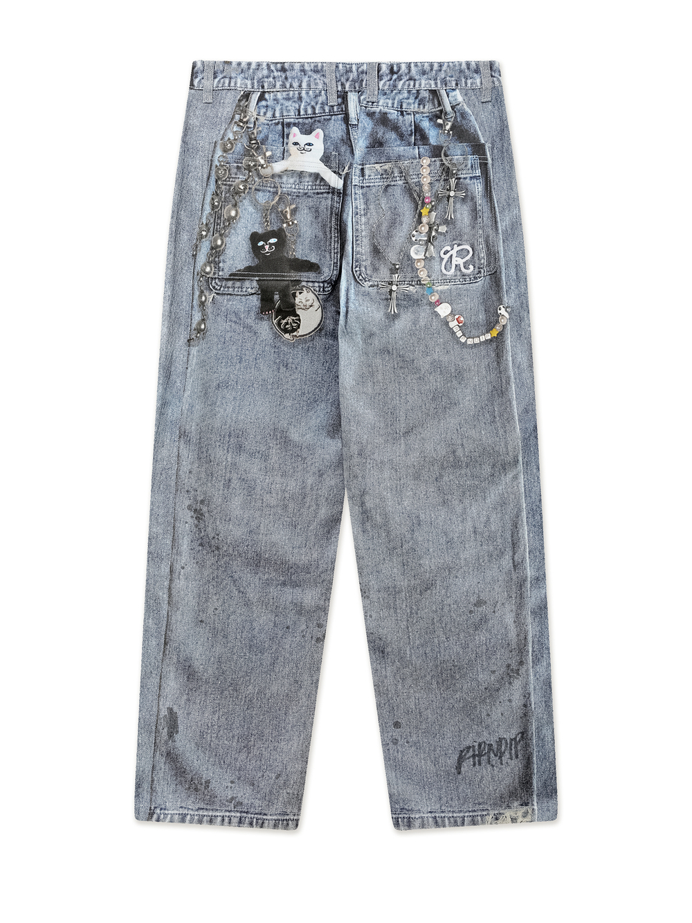 Мужские Джинсы Real Pants Wide Leg