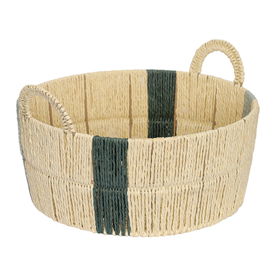 Корзина плетеная круглая bodhran sage из коллекции ethnic, размер m
