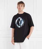 Футболка Versace Jeans Couture - черный(75GAHF05CJ03F)