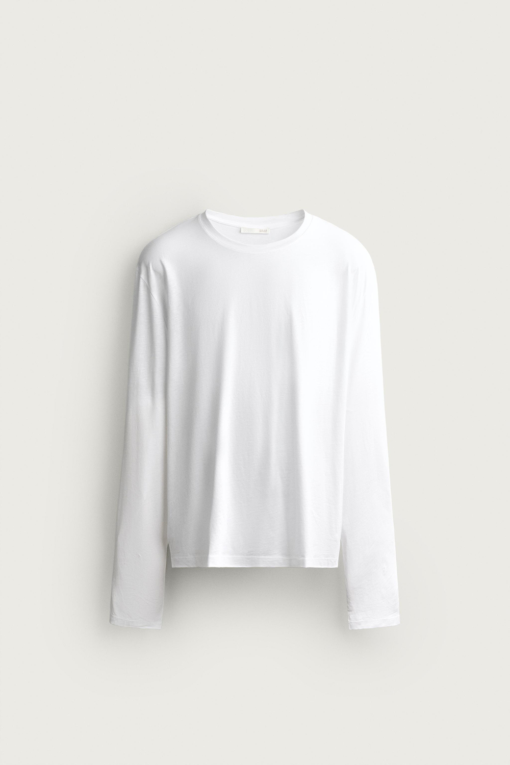 ФУТБОЛКА RELAXED FIT С ДЛИННЫМИ РУКАВАМИ — ZARA · 0722/355