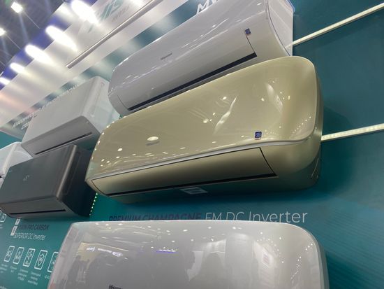 Инверторная сплит-система серии CHAMPAGNE CRYSTAL SUPER DC Inverter Wi-Fi AS-10UW4RVETG01(C) (комплект)