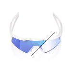 Спортивные очки 100% SPEEDCRAFT SL LE Bastille / Pearl White Glitter / Blue Mirror Photochromic Lens