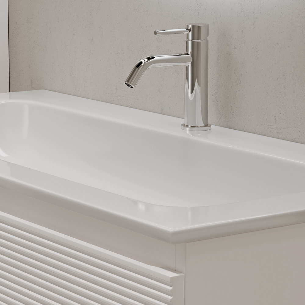 Тумба подвесная под раковину Sancos Folk, Bianco 995х445х500, арт. FL100W