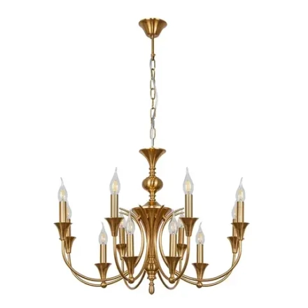 Подвесная люстра Arte Lamp COLLINETTA A4094LM-12PB, 12хE14