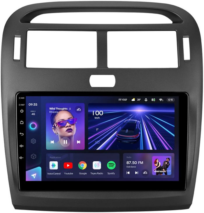 Магнитола для Lexus LS430 Toyota Celsior XF30 2000-2006 (ШГУ монохром) - Teyes CC3L монитор 9" IPS на Android 10, CarPlay, 4G SIM-слот