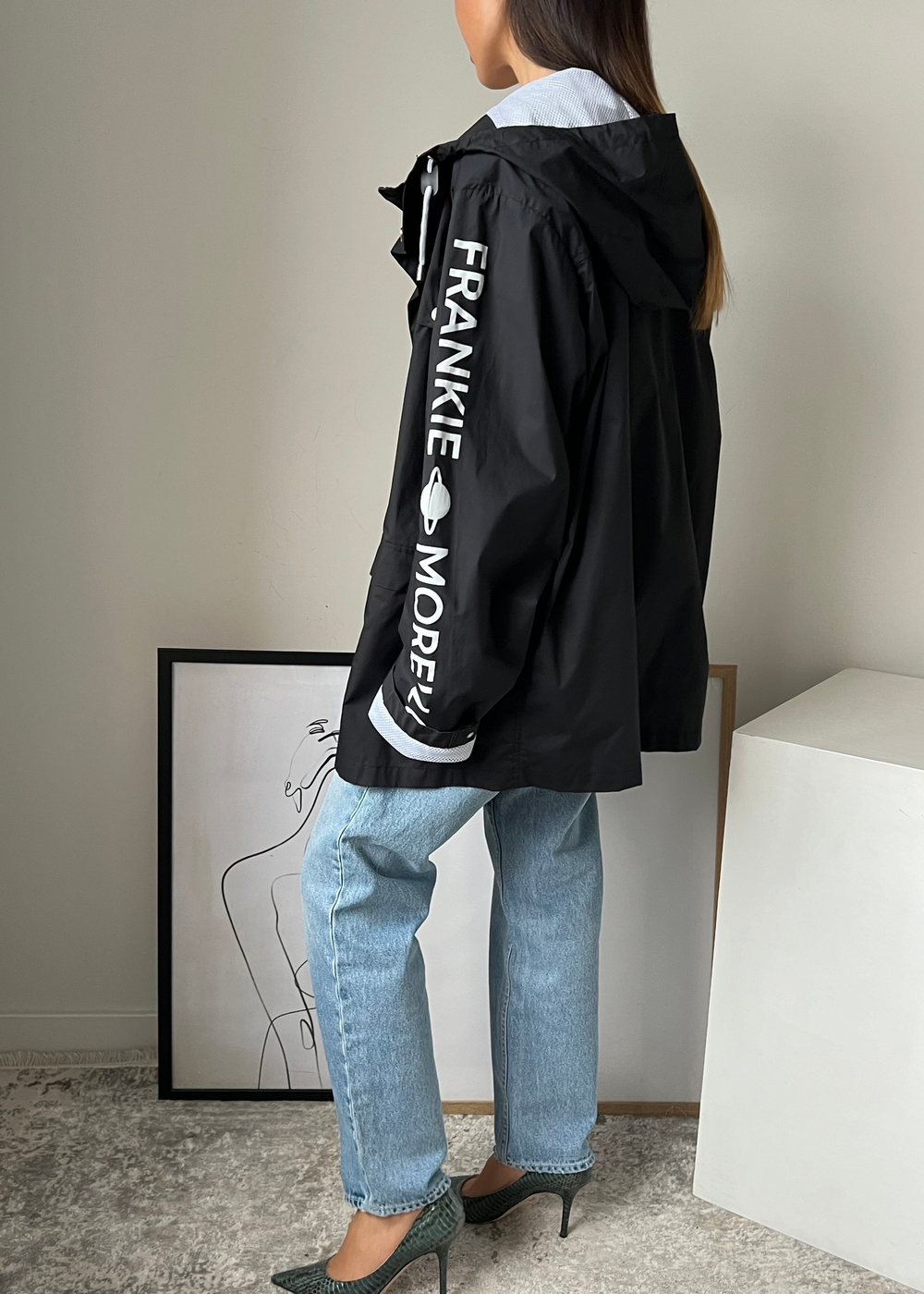 Хлопковая ветровка Frankie Morello, 2XL