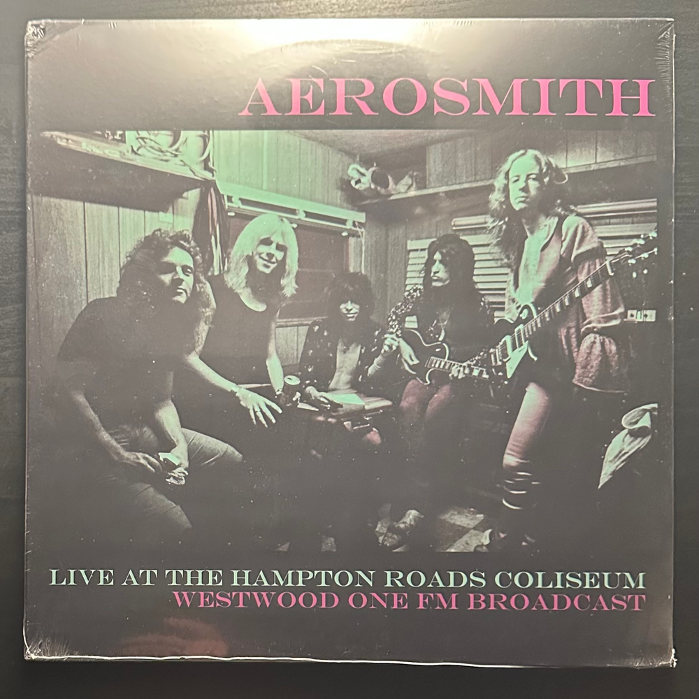 Aerosmith- Live At The Hampton Roads Coliseum 2LP (Европа 2015г.)