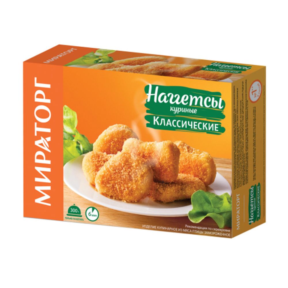 Наггетсы куриные Классические из печи 300г