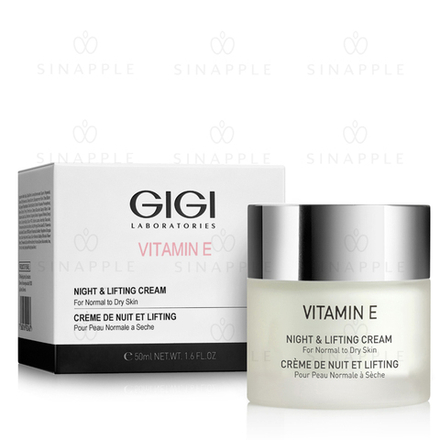 GIGI Vitamin E Night & Lifting Cream, 50 ml