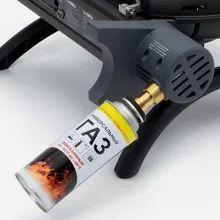 Портативный газовый гриль O-GRILL 500MT bicolor black-red + адаптер А, 1 горелка