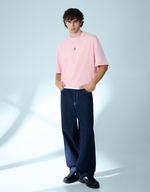 Мужская плотная футболка boxy fit - BERSHKA
