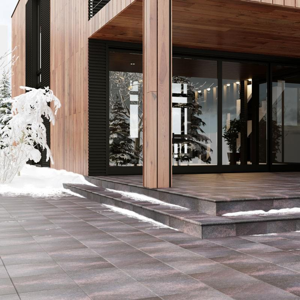 Exagres Stone Peldano Gris 33x33