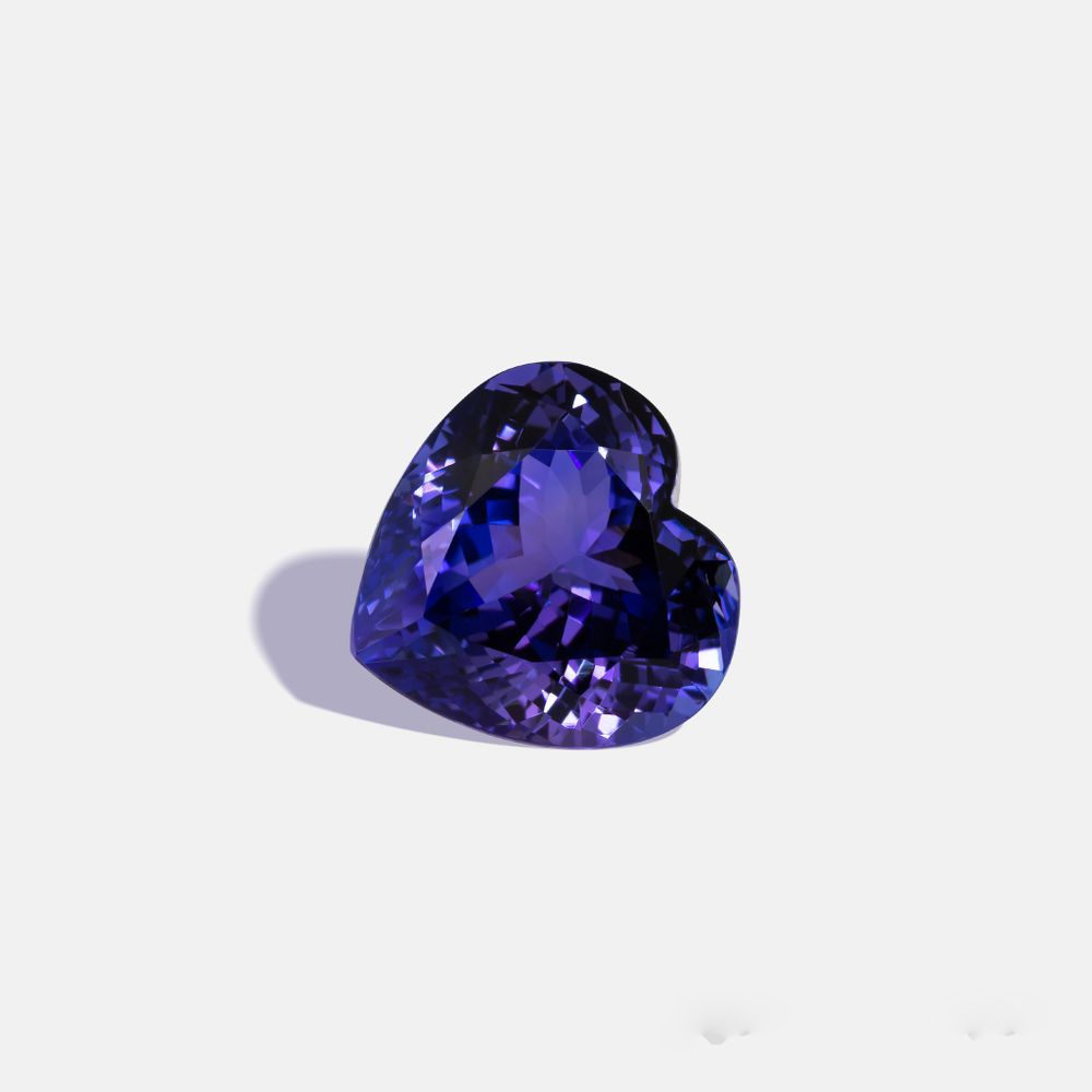 Танзанит, Сердце, 1 шт / 8,97 кар., Танзания